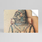 GORILLA GROOVE Selbstklebendes Horizontal-Poster