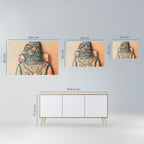 GORILLA GROOVE Selbstklebendes Horizontal-Poster