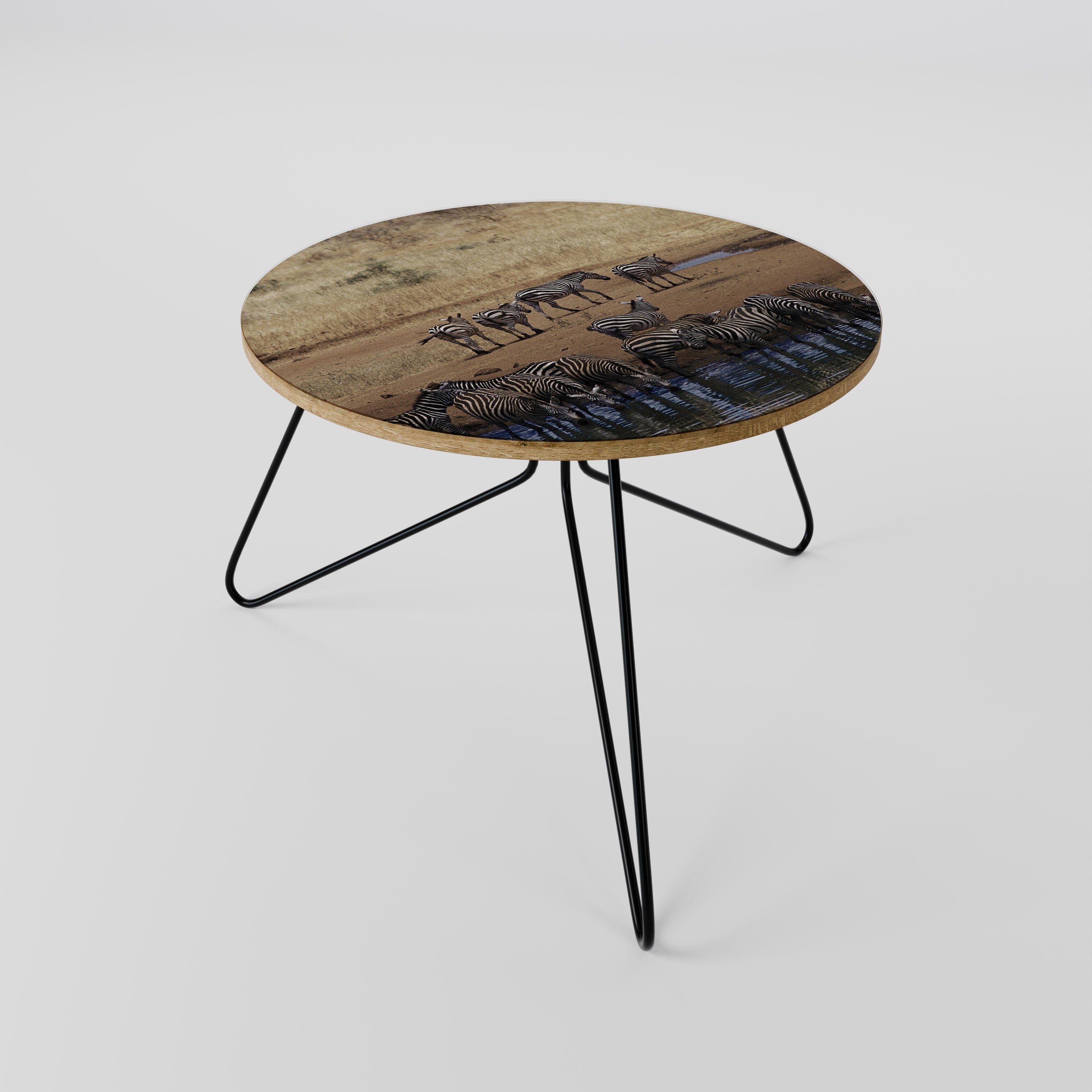 DER ZEBRA HARMONY Couchtisch 60