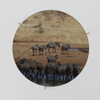 THE ZEBRA HARMONY Couchtisch Ø 69 cm