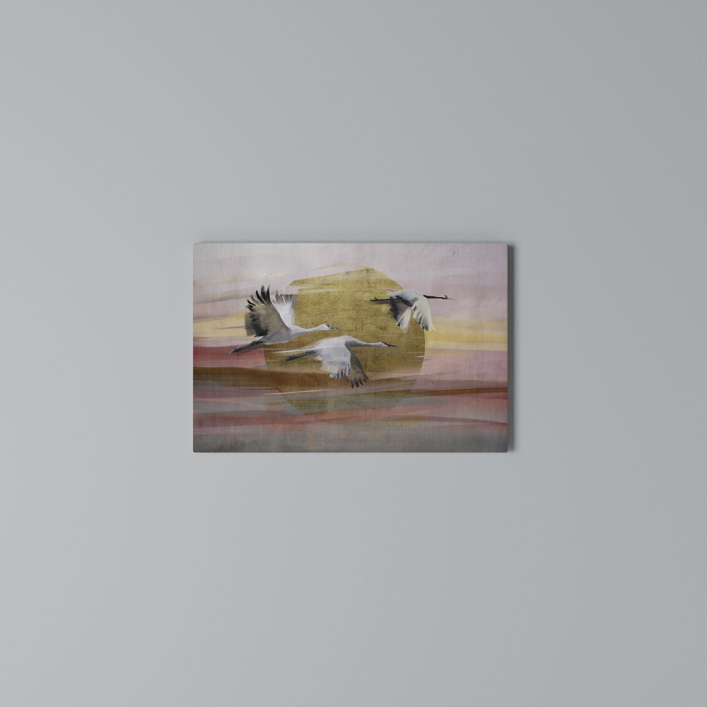 ELEGANT FLIGHT SYMPHONY Horizontal Canvas Print