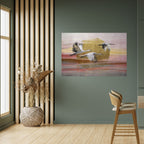 ELEGANT FLIGHT SYMPHONY Selbstklebendes Horizontal-Poster