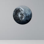 FROSTED ROYALTY Runde Wanddekoration Ø 69 cm