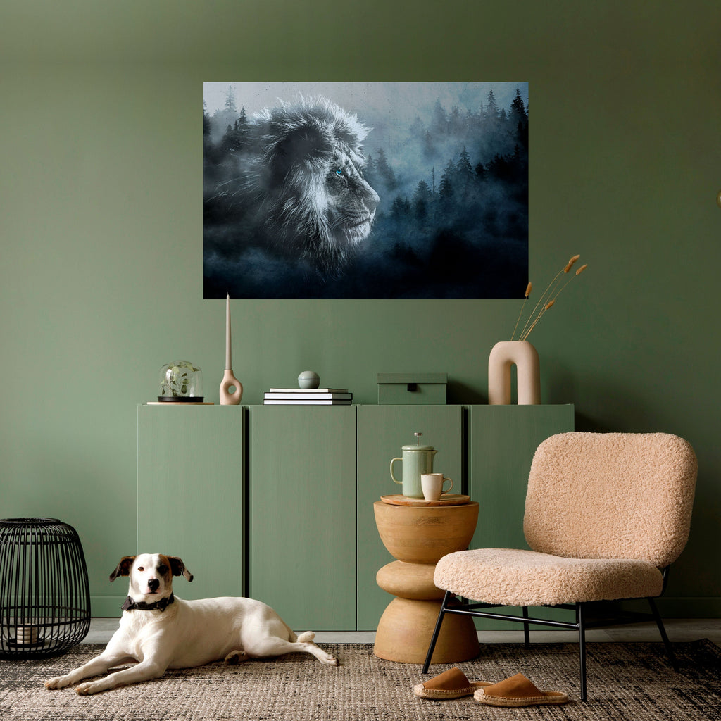 FROSTED ROYALTY Horizontales Poster zum Abziehen und Aufkleben