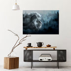 FROSTED ROYALTY Selbstklebendes Horizontal-Poster