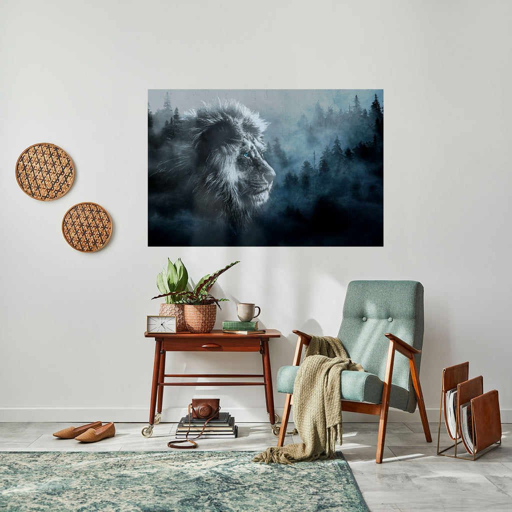 FROSTED ROYALTY Horizontales Poster zum Abziehen und Aufkleben