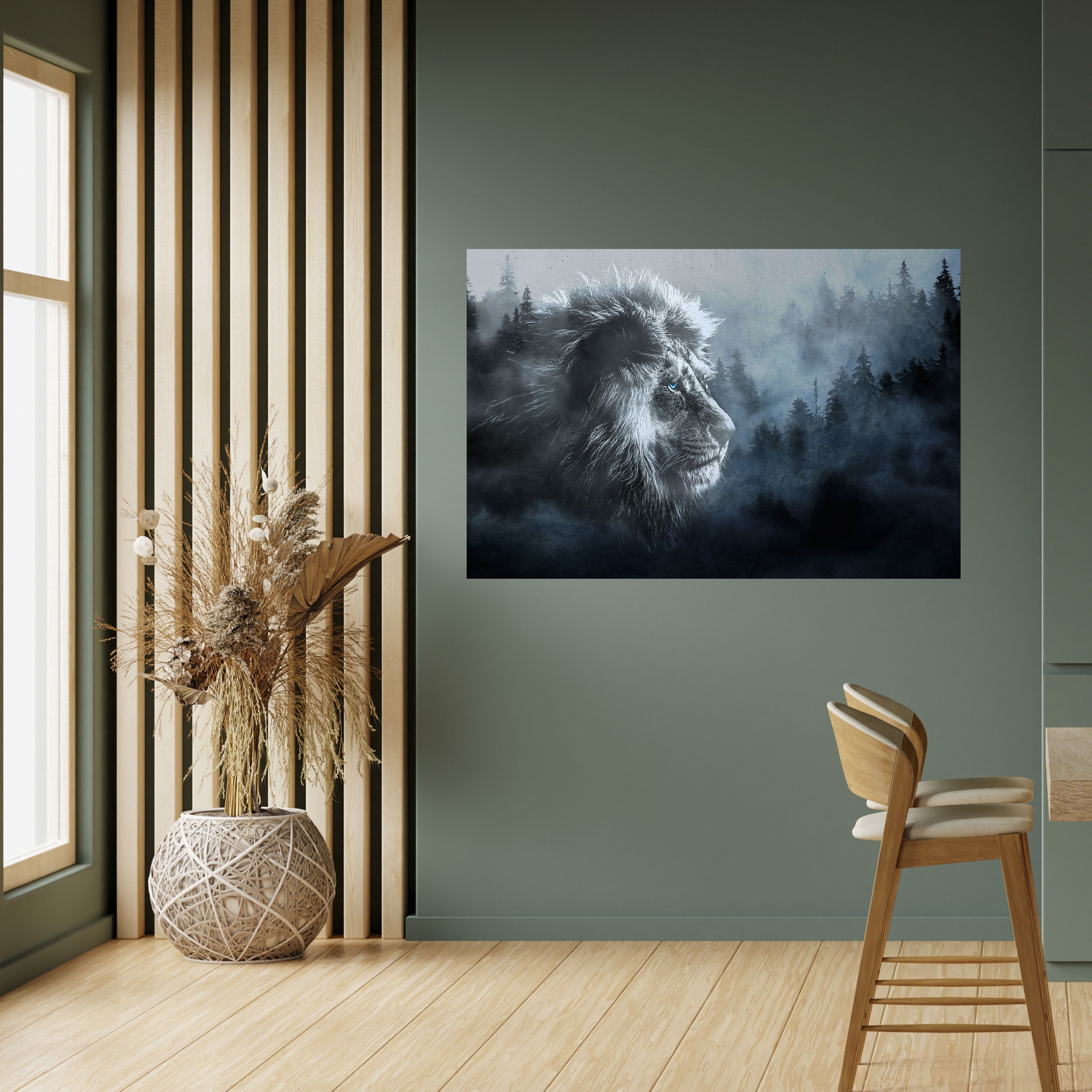 FROSTED ROYALTY Horizontales Poster zum Abziehen und Aufkleben