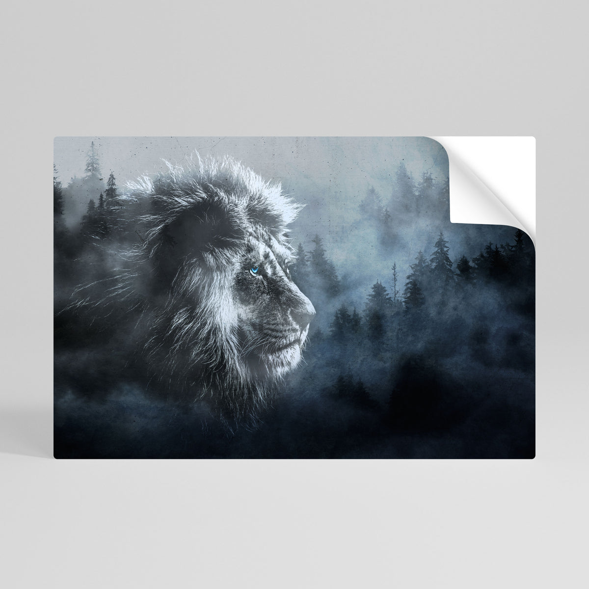 FROSTED ROYALTY Selbstklebendes Horizontal-Poster