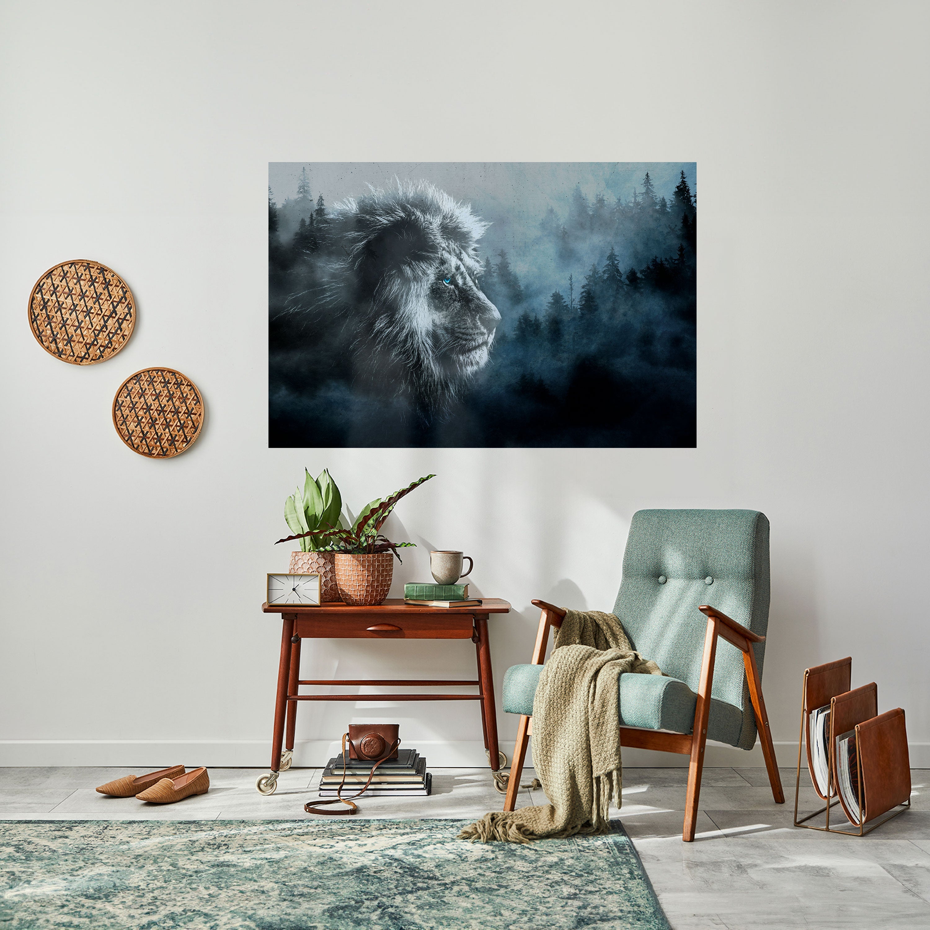 FROSTED ROYALTY Horizontales Poster zum Abziehen und Aufkleben