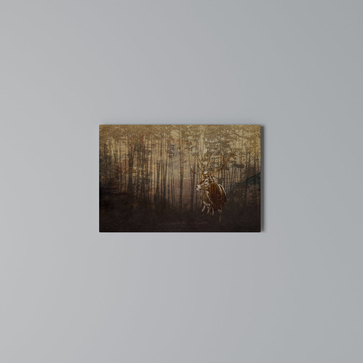 WHISPERING WOODS MYSTIQUE Horizontal Canvas Print