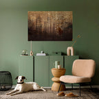 WHISPERING WOODS MYSTIQUE Selbstklebendes Horizontal-Poster