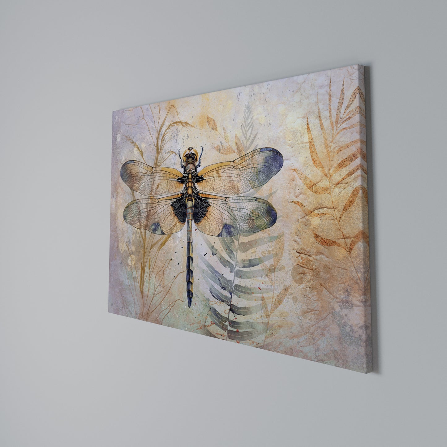 HER HIGHNESS DRAGONFLY Horizontal Canvas Print