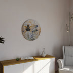 HER HIGHNESS DRAGONFLY Runde Wanddekoration Ø 69 cm