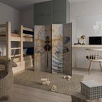 HER HIGHNESS DRAGONFLY 4-teiliger Paravent