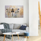 HER HIGHNESS DRAGONFLY Selbstklebendes Horizontal-Poster