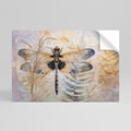 HER HIGHNESS DRAGONFLY Selbstklebendes Horizontal-Poster