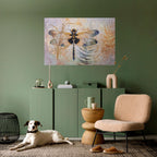 HER HIGHNESS DRAGONFLY Selbstklebendes Horizontal-Poster
