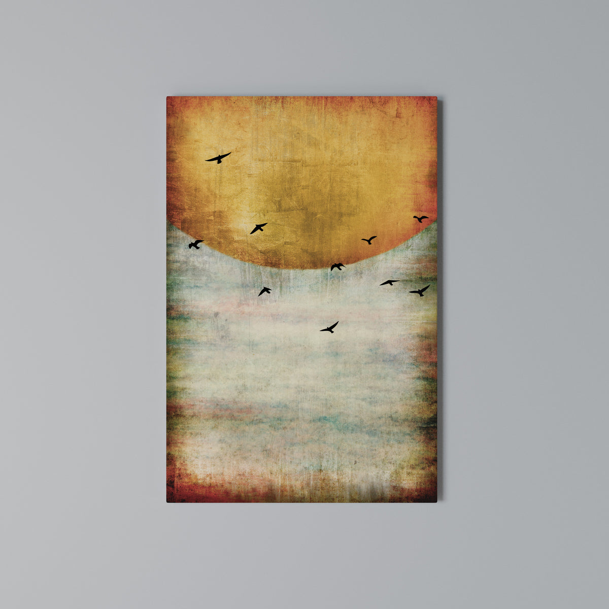 UP TO THE SUN Vertical Canvas Print