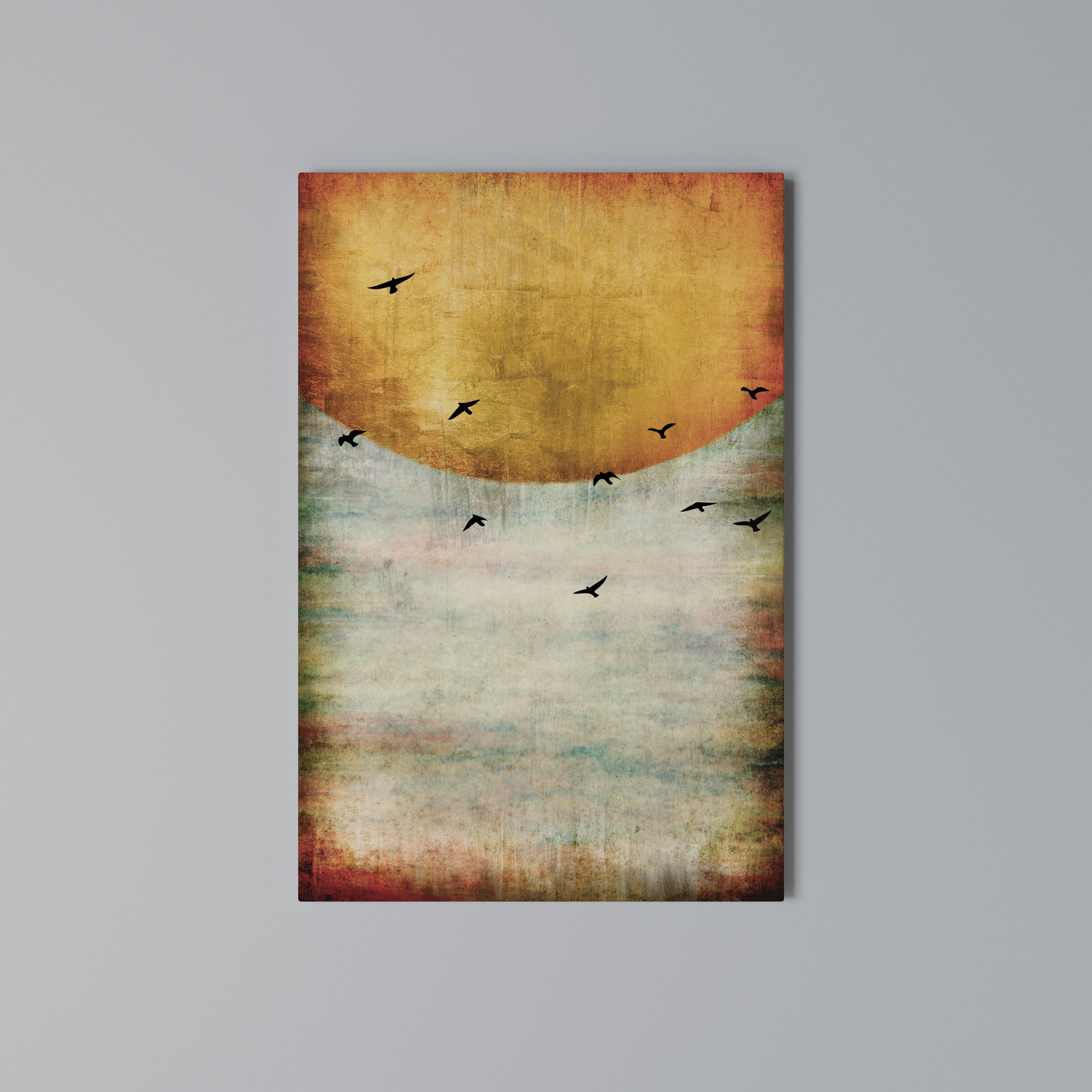 UP TO THE SUN Vertical Canvas Print