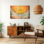 UP TO THE SUN Selbstklebendes Horizontal-Poster