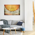 UP TO THE SUN Selbstklebendes Horizontal-Poster