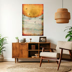 UP TO THE SUN Selbstklebendes Poster - Hochformat