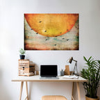 UP TO THE SUN Selbstklebendes Horizontal-Poster