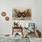 MECHANICAL BEAUTY UNVEILED Selbstklebendes Horizontal-Poster