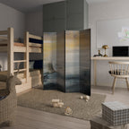 HERON IN FLY Dekorativer Paravent - 4-teilig