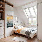 HERON IN FLY Peel and Stick Vertical Poster