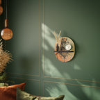 EQUINE SWAGGER Ovales Kunstregal in Schwarz