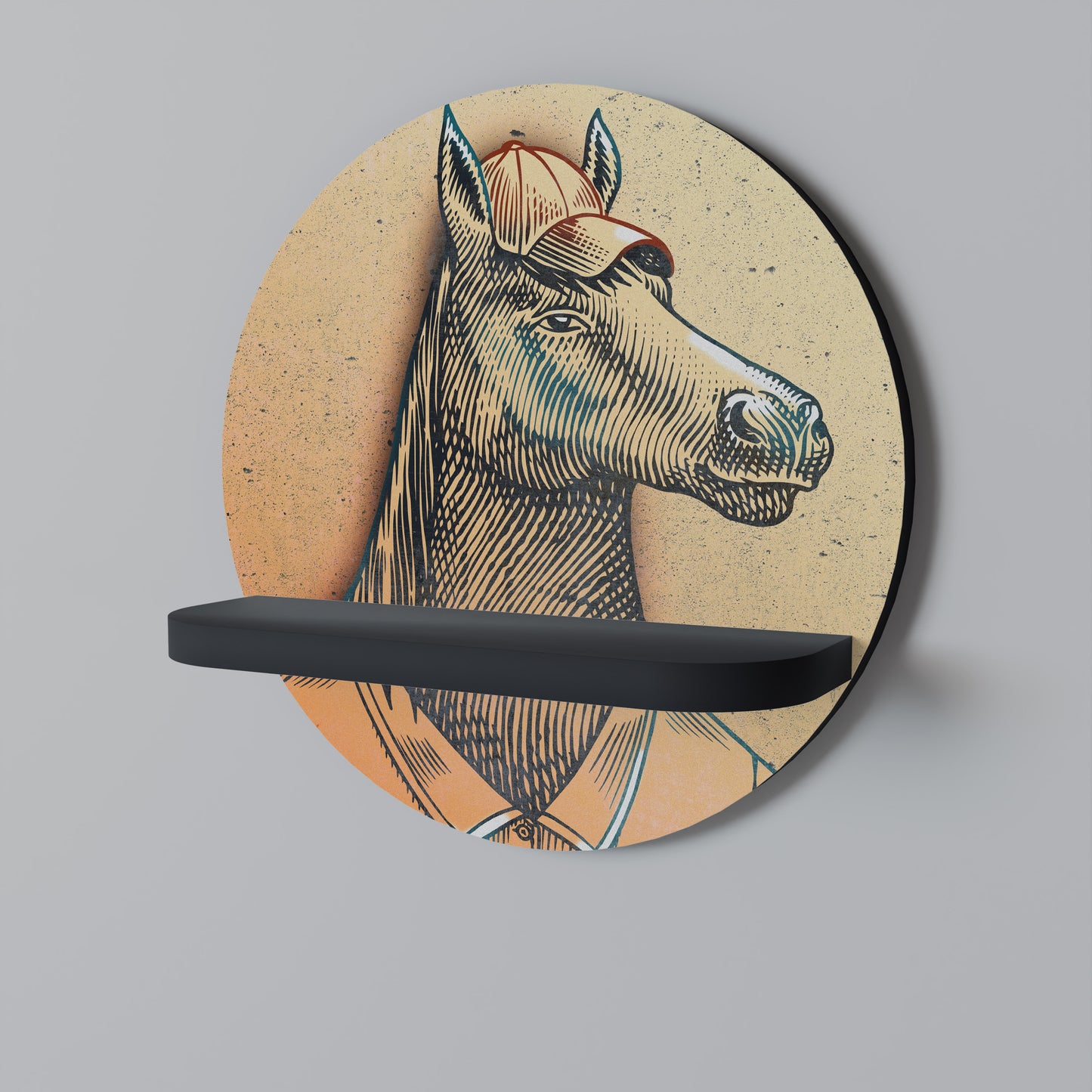 EQUINE SWAGGER Dekoratives Wandregal