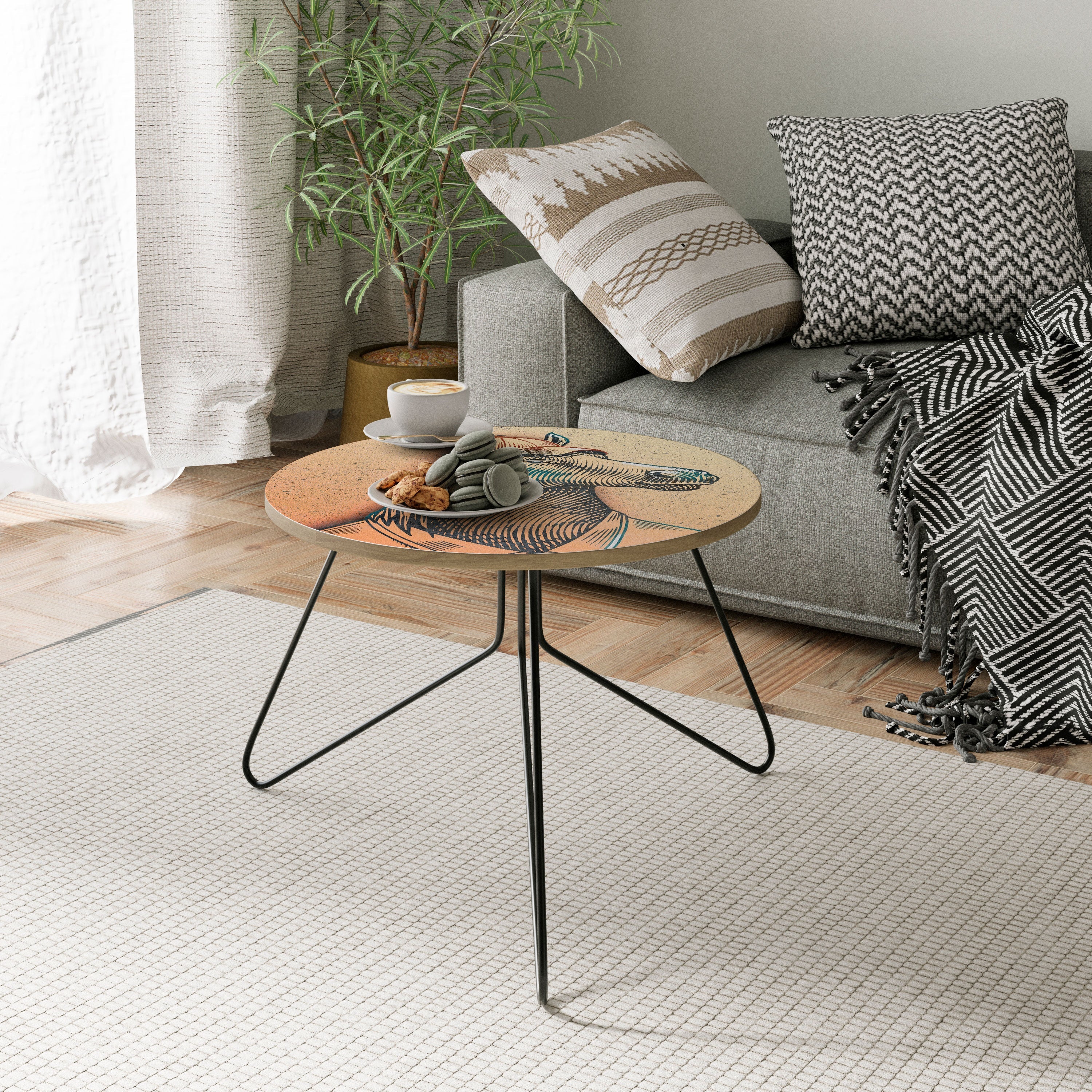 EQUINE SWAGGER Couchtisch 60