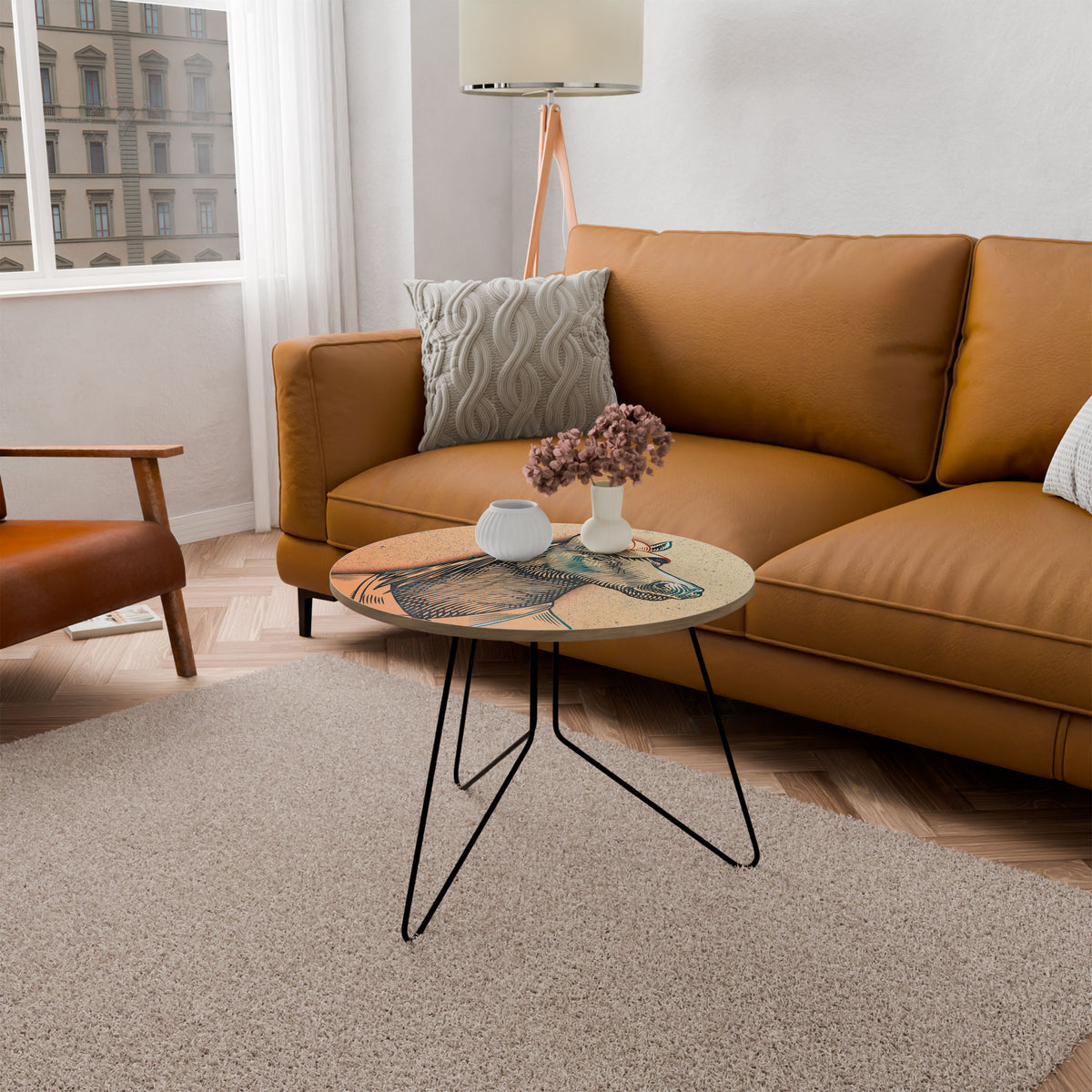 EQUINE SWAGGER Couchtisch