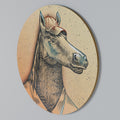 EQUINE SWAGGER Rundes Wandbild