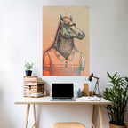 EQUINE SWAGGER Peel and Stick Vertical Poster