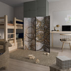 ECHOES OF ATLANTIS Dekorativer Paravent - 4-teilig