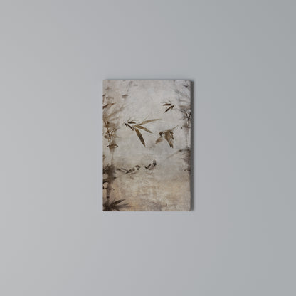 SPARROW BLISS Vertical Canvas Print
