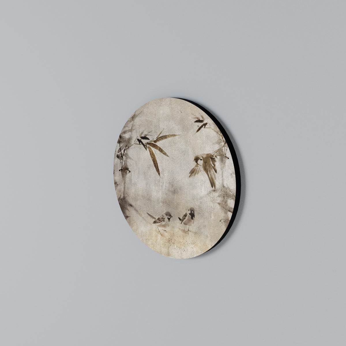 SPARROW BLISS Round Wall Art