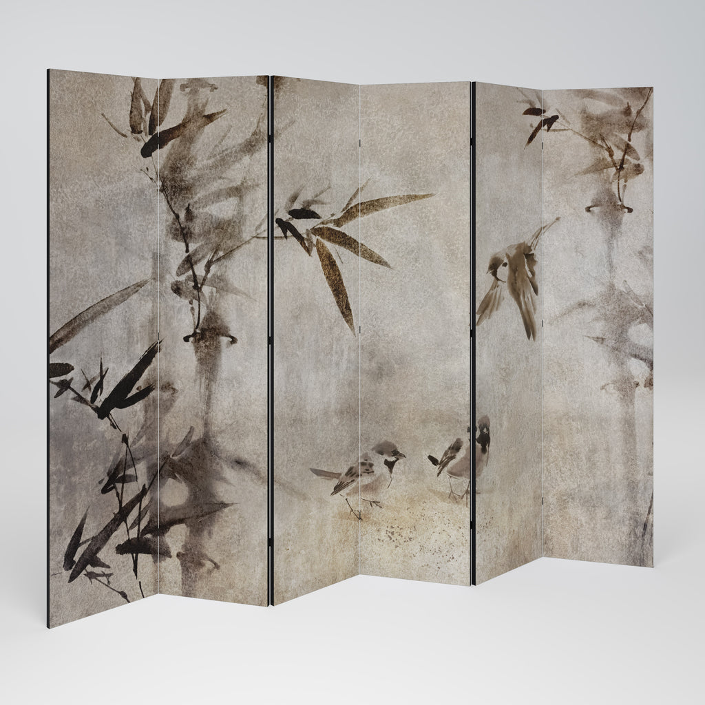SPARROW BLISS 6-teiliger Paravent