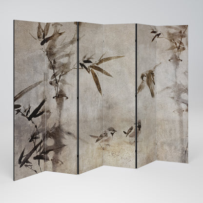 SPARROW BLISS 6-teiliger Paravent