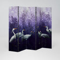 MYSTICAL CRANE GATHERING 5-teiliger Paravent