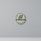 VERDANT ARINI Ovales Kunstregal in Schwarz