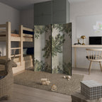 VERDANT ARINI Dekorativer Paravent - 4-teilig