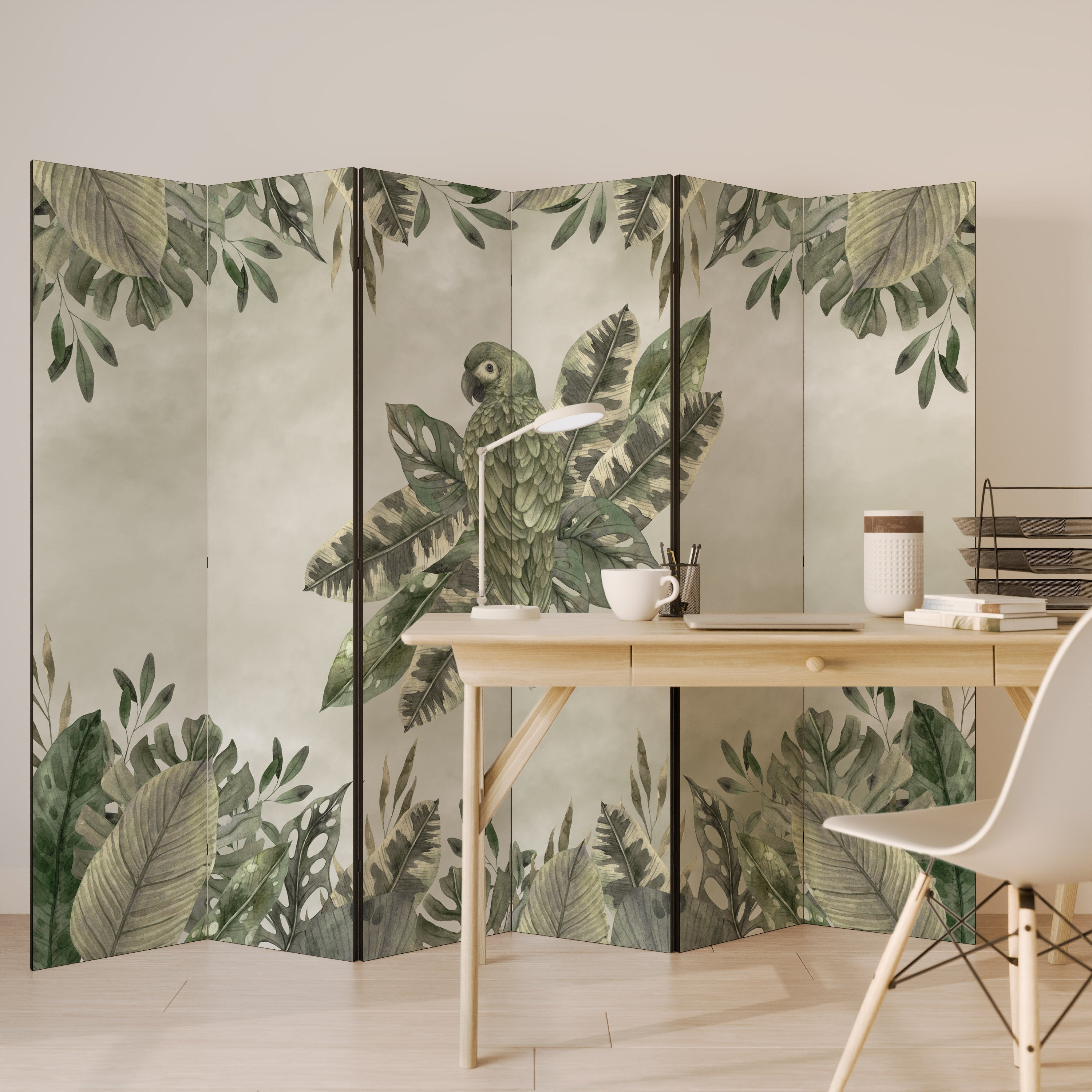 VERDANT ARINI Dekorativer 6-teiliger Raumteiler
