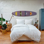 MOTH INTO THE FLAME Deko-Surfboard