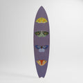 MOTH INTO THE FLAME Surfboard Decorative Panel