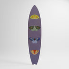 MOTH INTO THE FLAME Deko-Surfboard