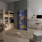 MOTH INTO THE FLAME Dekorativer Paravent - 3-teilig