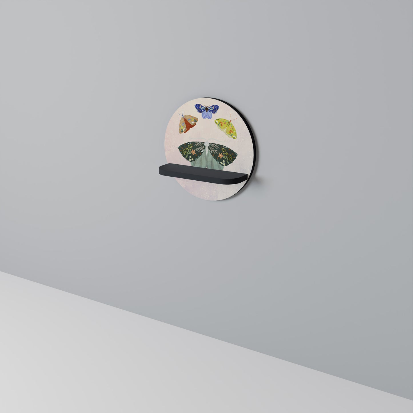 MOTH INTO THE LIGHT Art Shelf